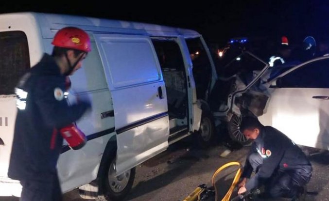 Samsun'da trafik kazasında 7 kişi yaralandı