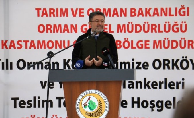 Tarım ve Orman Bakanı Yumaklı, Kastamonu'da konuştu: