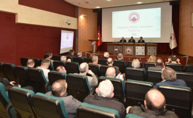 TTSO Müşterek Meslek Komiteleri Toplantısı gerçekleştirildi