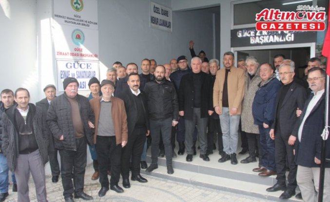 Güce'de muhtarlık irtibat bürosu açıldı