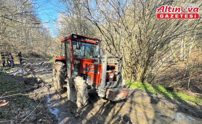 Karabük'te traktörden düşen orman işçisi öldü