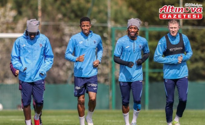 Trabzonspor'da Göztepe maçı hazırlıkları sürüyor