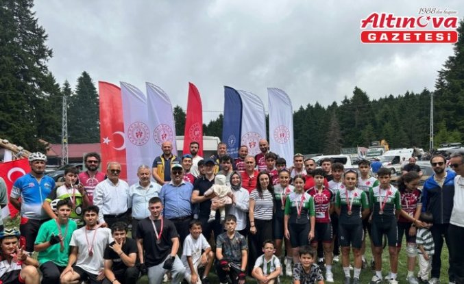 Kulakkaya yaylasında bisiklet etkinliği düzenlendi