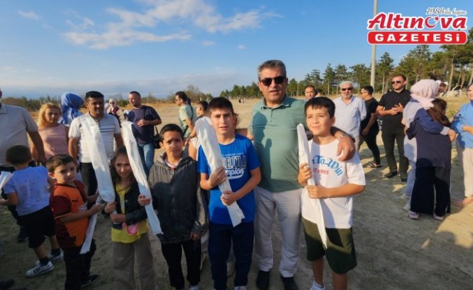 Suluova'da uçurtma şenliği yapıldı