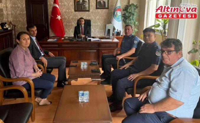 Dikmen'de okul güvenliği toplantısı yapıldı