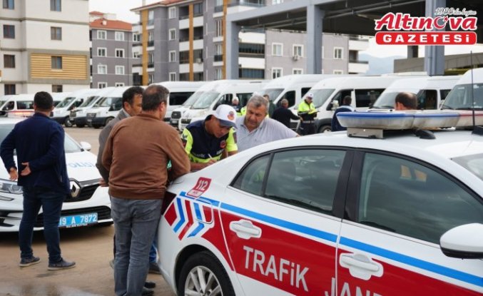 Osmancık’ta okul servis araçları denetlendi