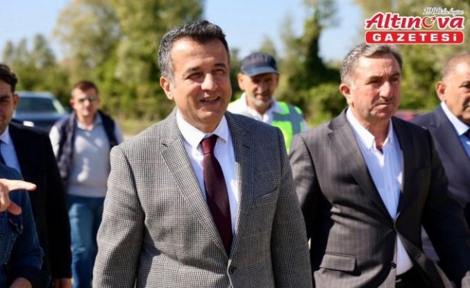 Büyükşehir Belediye Başkanı Doğan, Terme'de bulvar yolu çalışmalarını inceledi