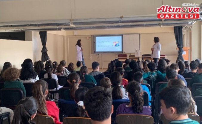 Gümüşhacıköy’de okullarda diyabet eğitimi verildi