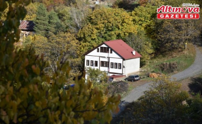 Tarihi Süleymaniye Mahallesi'nde sonbahar