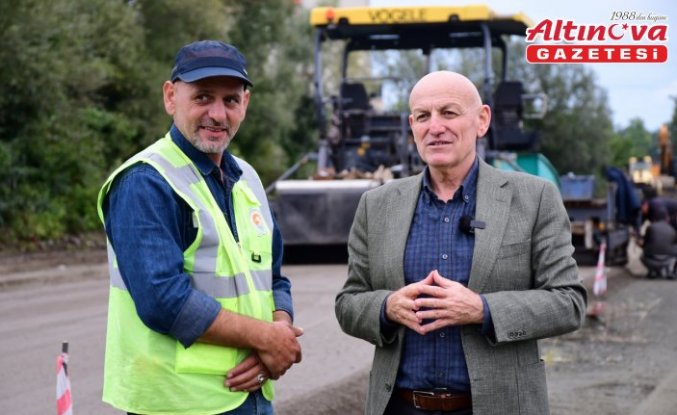 Terme'de 25 metrelik yeni bulvar için çalışmalar başladı