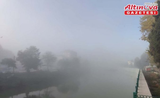 Terme'de sis etkili oldu