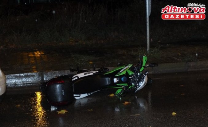 Tokat'ta devrilen motosikletin sürücüsü öldü