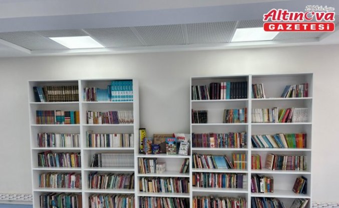 Turhal Atatürk Ortaokulu'nun kütüphanesi yenilendi