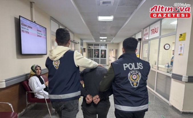 Gümüşhane'de eşini bıçakla yaralayan şüpheli tutuklandı