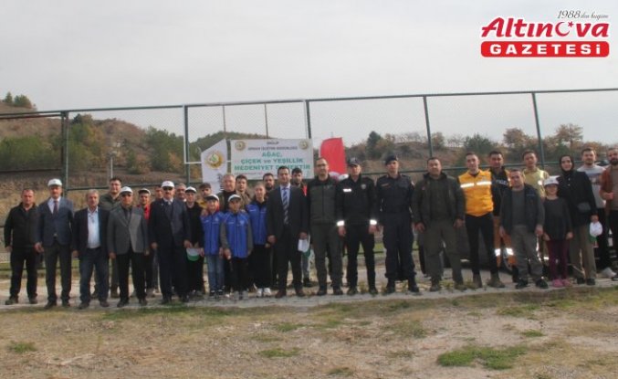 Oğuzlar'da fidan dikim etkinliği düzenlendi