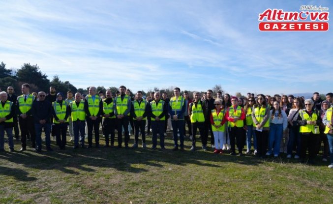 Tokat'ta çevre etkinliğinde 1 saatte 1,4 ton atık toplandı