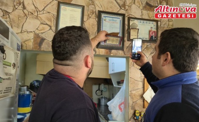 Tokat'ta zabıta ekipleri restoranları denetledi