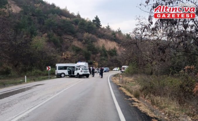 Tokat'ta zincirleme trafik kazasında 8 kişi yaralandı