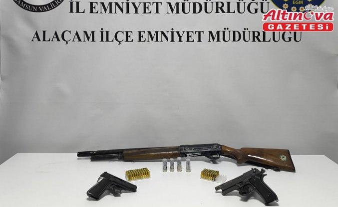 Alaçam'da firari hükümlü yakalandı