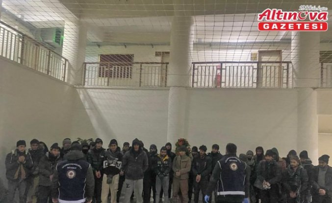 Amasya'da 37 düzensiz göçmen yakalandı