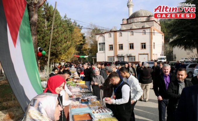 Amasya’da Filistin’e Destek Kermesi düzenlendi