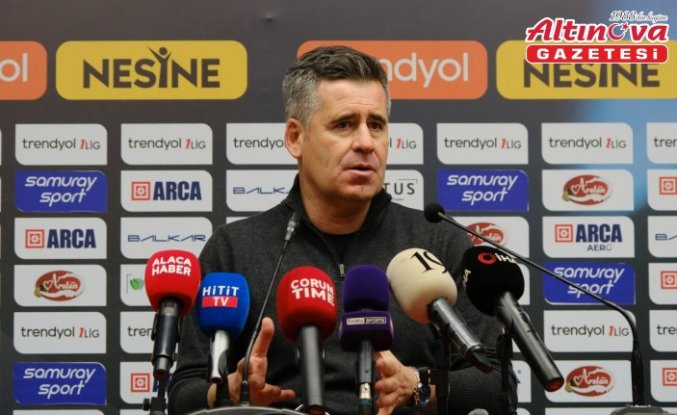 Arca Çorum FK-Sakaryaspor maçının ardından