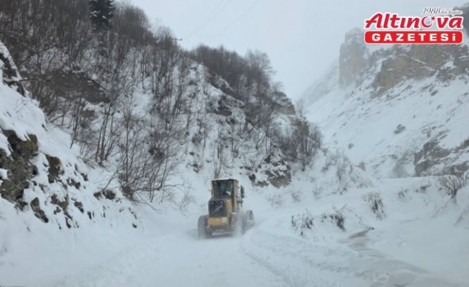 Artvin'de çığ meydana geldi