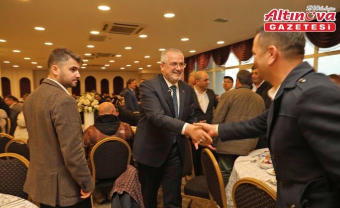 Bafra'da Belediye personeli ile yıllık değerlendirme toplantısı yapıldı