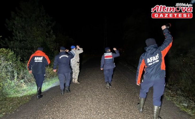Bartın'da ormanda kaybolan yaşlı kadını bulmak için çalışma başlatıldı