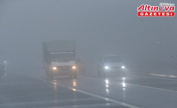 Bolu Dağı'nda sis etkili oldu