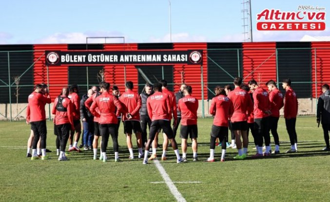 Çorum FK, Sakaryaspor maçının hazırlıklarını sürdürdü