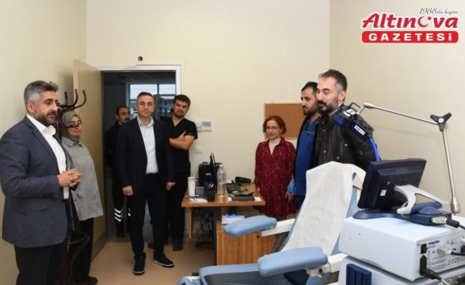 Çorum'da “Transkranial Manyetik Stimülasyon“ tedavisi başladı