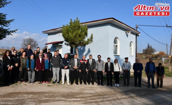 Gümüşhacıköy Kaymakamı Büşra Güneş, köy ziyaretlerine devam ediyor