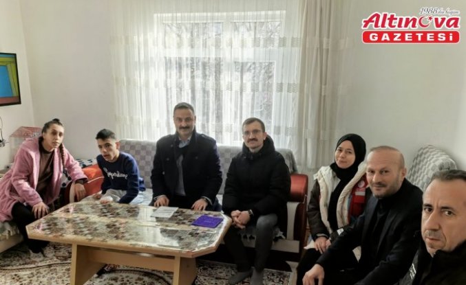 Havza Kaymakamı Ayvat'tan özel gereksinimli bireyler ve ailelerine ziyaret