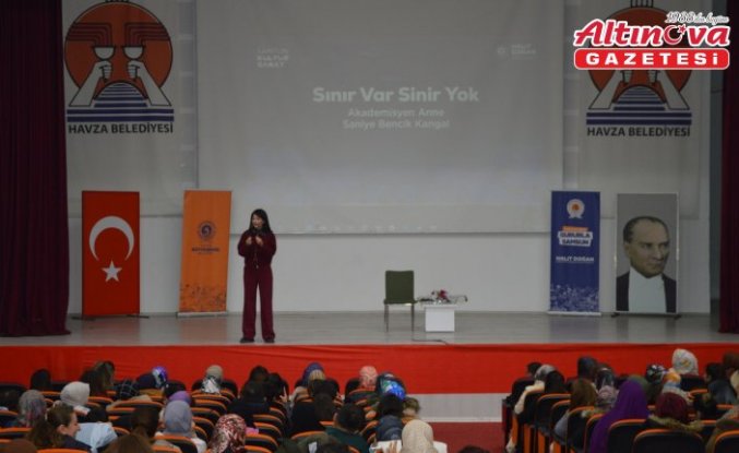 Havza'da “Sınır Var Sinir Yok“ söyleşisi düzenlendi