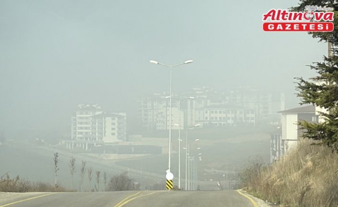 Karabük'te sis etkili oldu