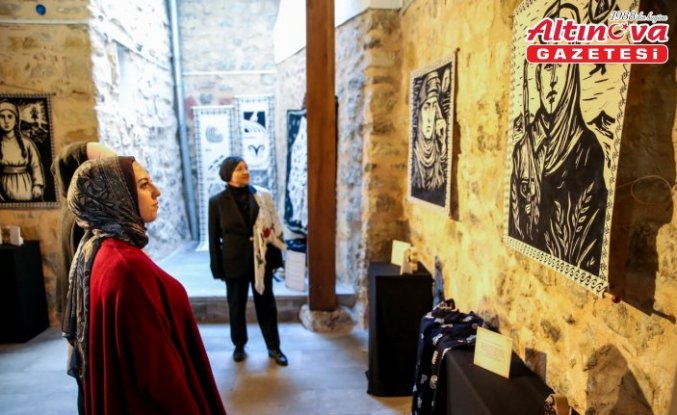 Kastamonulu kadınlar Kurtuluş Savaşı'nın kadın kahramanlarını taş baskıyla resmetti