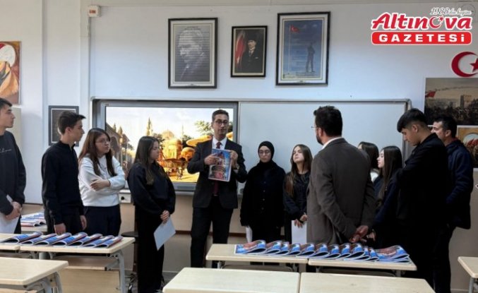 Ladik Şehit Ersan Sancı Anadolu Lisesi  öğrencileri dergi çıkardı