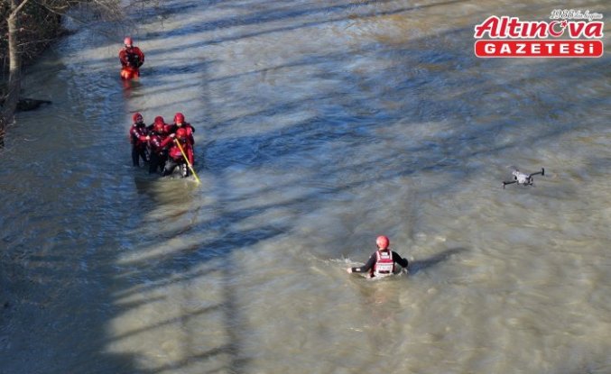 Melen Çayı'nda sel tatbikatı gerçekleştirildi