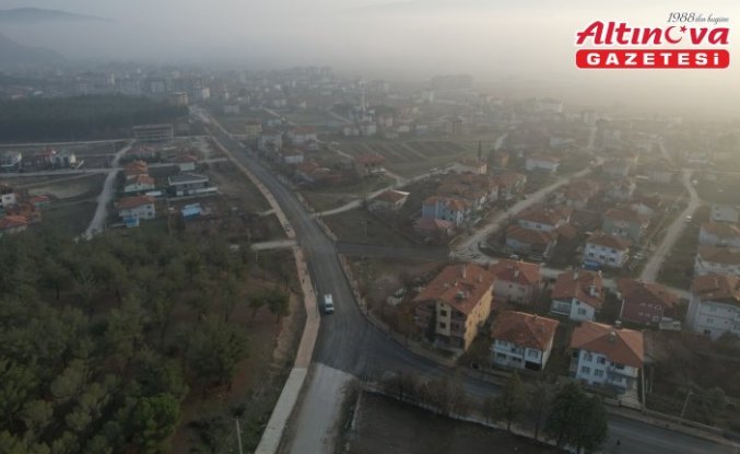 Osmancık'ta 2 haftada 14 bin 350 ton sıcak asfalt serildi