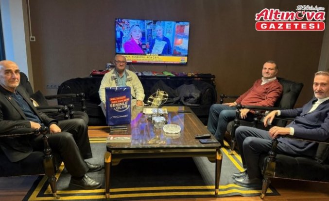 Saadet Partisi Sinop İl Başkanı Üçüncüoğlu'ndan OSB Başkanı Çakan'a ziyaret