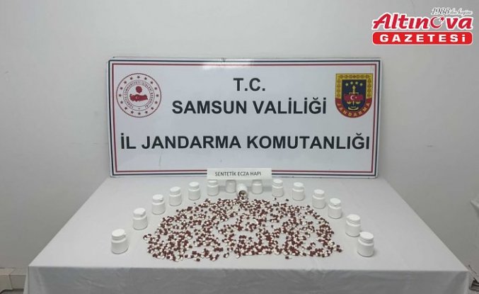 Samsun'da uyuşturucu operasyonunda yakalanan zanlı tutuklandı