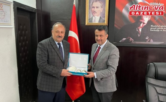 Samsun Büyükşehir Belediye Başkanı Doğan'dan Salıpazarı Belediyesine ziyaret