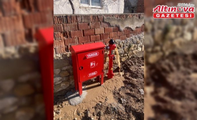 Suluova’da 16 köye yangın hidrant sistemi kuruldu