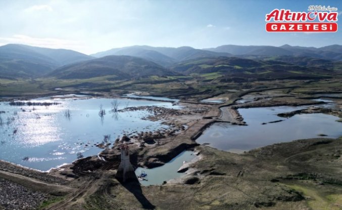 Tekirdağ'da Naip Barajı'ndan su alımı geçici olarak durduruldu