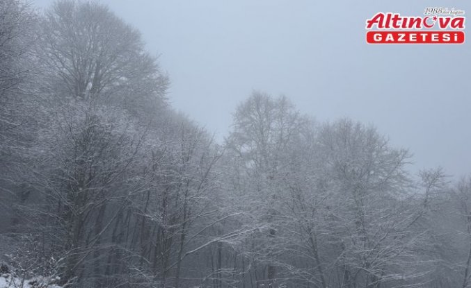 Tokat'ın yüksek kesimleri beyaza büründü