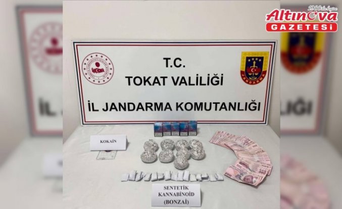 Tokat'ta uyuşturucu operasyonunda 5 kişi yakalandı
