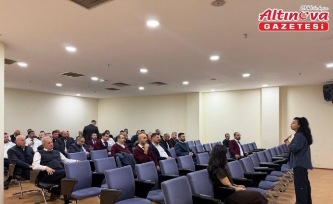 Trabzon'da TULAŞ çalışanlarına eğitim verildi