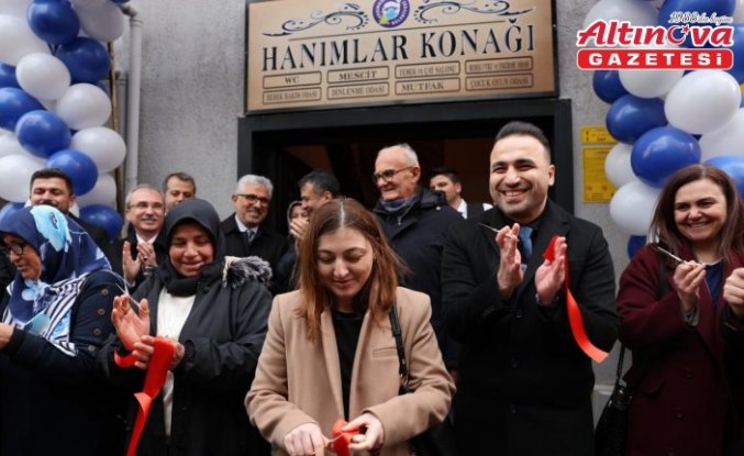 Vezirköprü Belediyesi Hanımlar Konağı hizmete açıldı