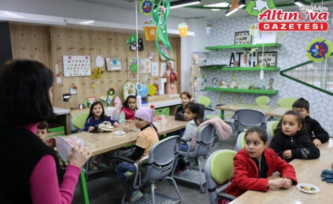 Vezirköprü Bilim Merkezinde öğrencilere yönelik faaliyetler sürüyor